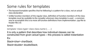 Comprehensive Guide to Binary Trees and C++ Templates in Computer ...