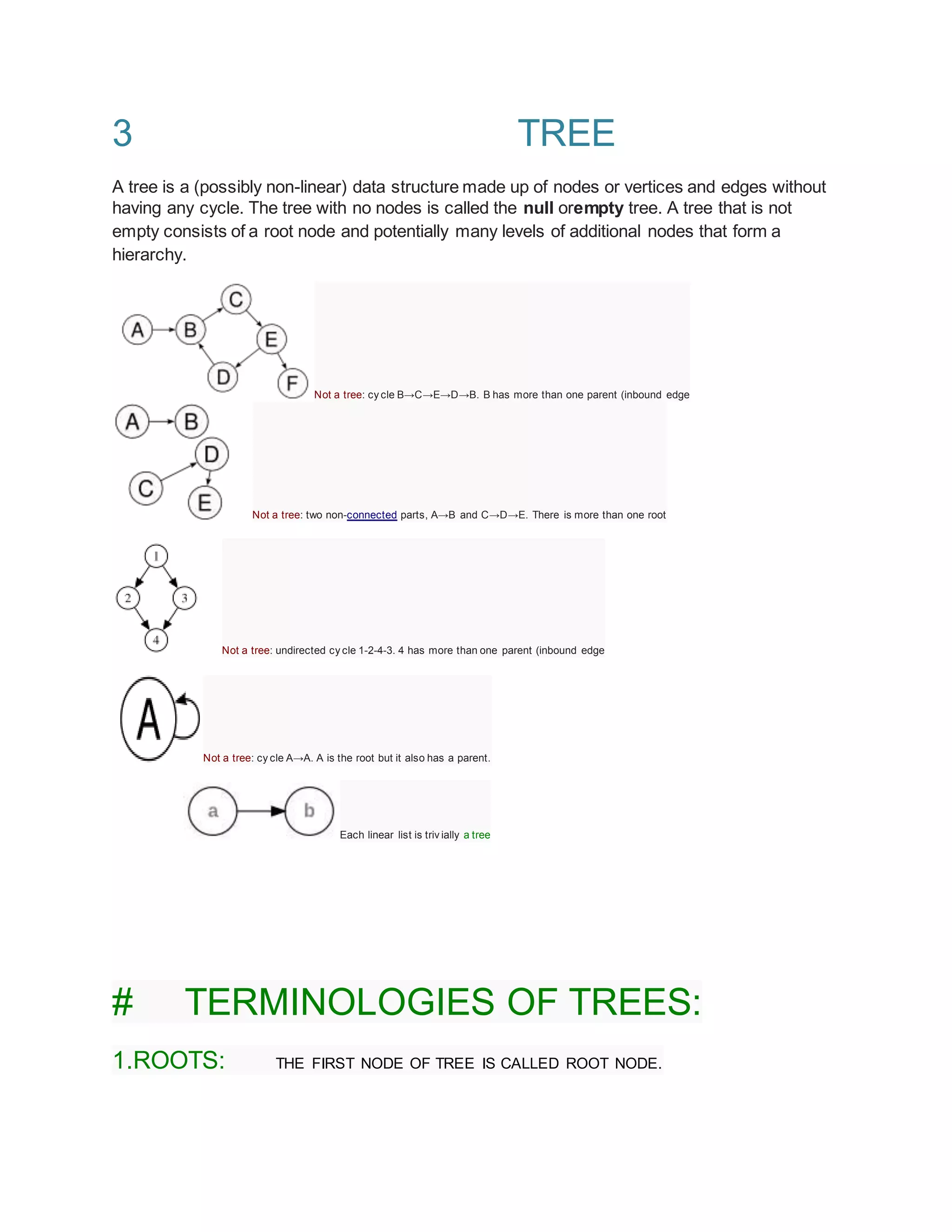 Trees in data structrures | PDF