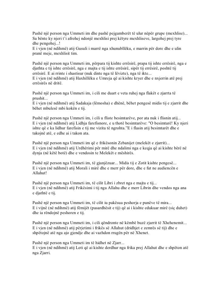 Tregime Interesante Reth Islamit Lexoni Me Kujdes Dhe Freskoni Zemr