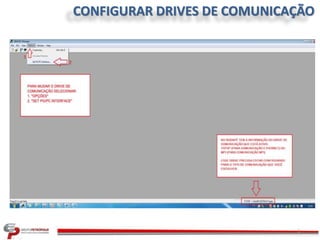 CONFIGURAR DRIVES DE COMUNICAÇÃO
 