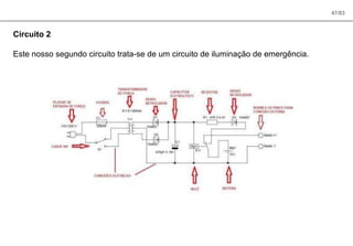 47/83
Circuito 2
Este nosso segundo circuito trata-se de um circuito de iluminação de emergência.
 