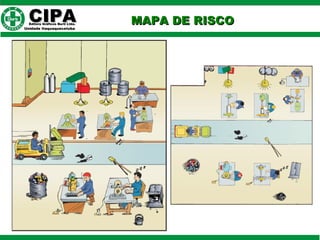 MAPA DE RISCO CIPA   Editora Gráficos Burti Ltda.  Unidade Itaquaquecetuba  