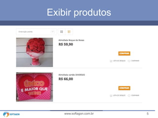 Exibir produtos 
www.softagon.com.br 5 
 