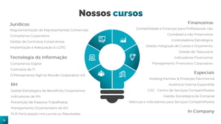10
Nossos cursos
 