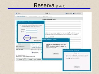 Reserva  (2 de 2) 