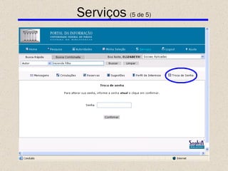 Serviços  (5 de 5) 
