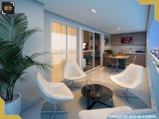 GRAND MOOCA
TERRAÇO DO APTO DE 3 DORMS
 