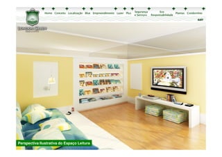 sair




Perspectiva Ilustrativa do Espaço Leitura
 