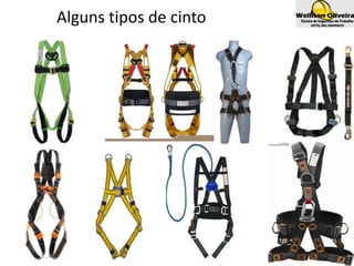 Alguns tipos de cinto
 