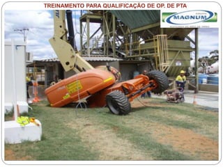 Caterpillar: Confidential Green
TREINAMENTO PARA QUALIFICAÇÃO DE OP. DE PTA
 