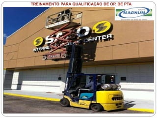Caterpillar: Confidential Green
TREINAMENTO PARA QUALIFICAÇÃO DE OP. DE PTA
 