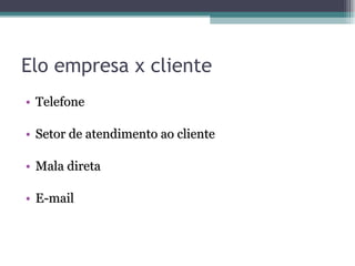 Atendimento Telefônico