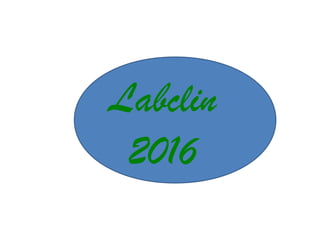 Labclin
2016
 