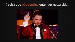 1) Como o Brasil perdeu a copa de 2006
4 coisa que não consigo entender nessa vida:
 