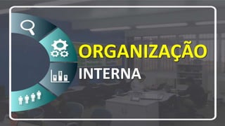 ORGANIZAÇÃO
INTERNA
 