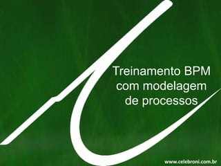 Treinamento BPM com modelagem de processos 