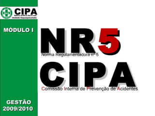 CCIIPPAA EEddiittoorraa GGrrááffiiccooss BBuurrttii LLttddaa.. 
UUnniiddaaddee IIttaaqquuaaqquueecceettuubbaa 
MMÓÓDDUULLOO II 
CCIIPPAA 
GGEESSTTÃÃOO 
22000099//22001100 
NNRR55 
Norma Regulamentadora nº 5 
Comissão Interna de Prevenção de Acidentes 
 