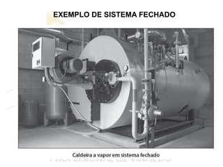 EXEMPLO DE SISTEMA FECHADO
 