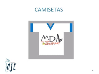 CAMISETAS
4
 