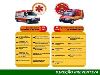 DIREÇÃO PREVENTIVA
 