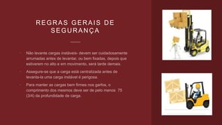 REGRAS GERAIS DE
SEGURANÇA



 