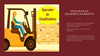 P R O C E S S O S
D E S E M P I L H A M E N T O



 