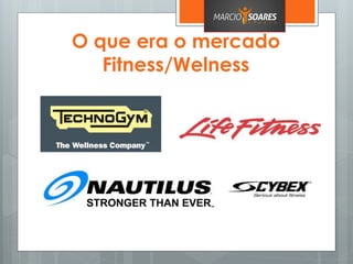 O que era o mercado
Fitness/Welness
 