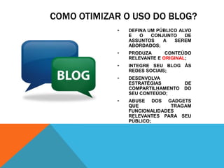 REDES SOCIAIS X MÍDIAS SOCIAIS