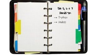 Dia 5, 6 e 7
Hands-on
→ Python
→ Hadoop
 