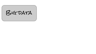 Big data
 