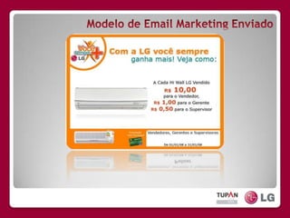 Modelo de Email Marketing Enviado