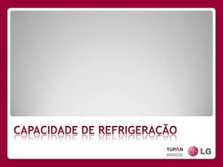 CAPACIDADE DE REFRIGERAÇÃO