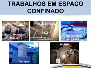 TRABALHOS EM ESPAÇO
CONFINADO
 