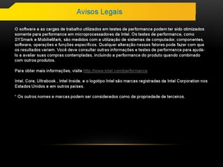 Treinamento intel 2012