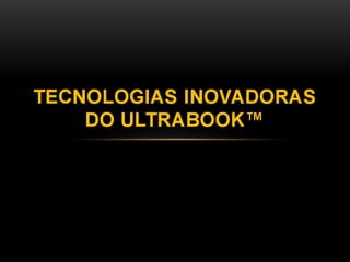 Treinamento intel 2012