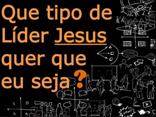 Que tipo deLíderJesusquer queeu seja?