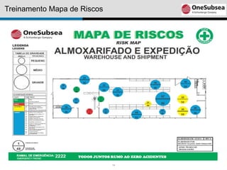 Treinamento Mapa de Riscos Dez 2014 em local in dustrial | PPTX