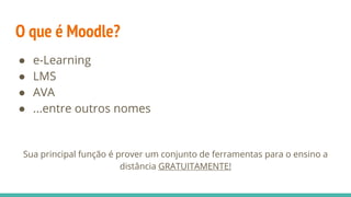 Treinamento moodle