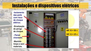 Instalações e dispositivos elétricos
 