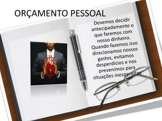 27/08/10
ORÇAMENTO PESSOAL
 