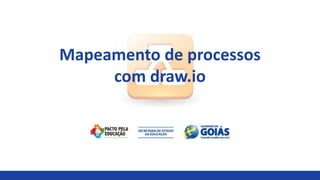 Mapeamento de processos
com draw.io
 