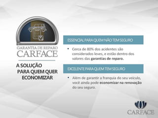 CARFACE - Produtos