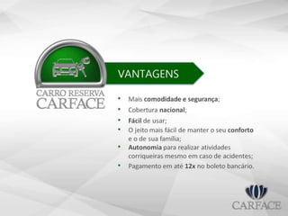CARFACE - Produtos