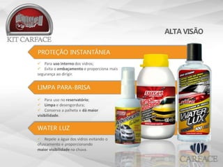 CARFACE - Produtos