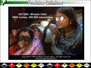 03/12/84 - Bhopal, Índia
4000 mortes, 200.000 intoxicados
 