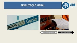 Seta preta frente
Seta branca traseira
 