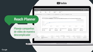 Planeje campanhas
de vídeo de maneira
descomplicada!
Reach Planner
 