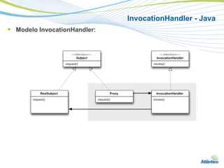 InvocationHandler - Java
 Modelo InvocationHandler:
 
