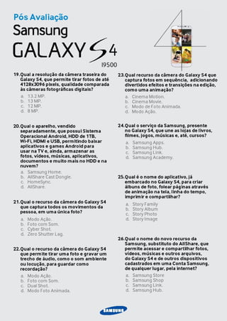 Treinamento samsung s4