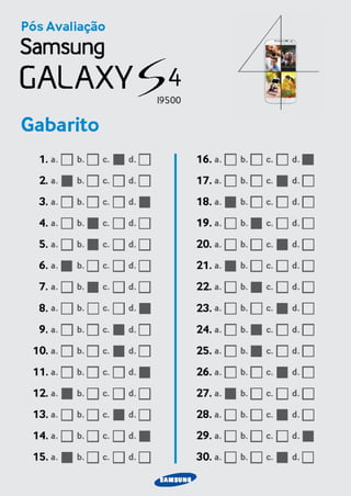 Treinamento samsung s4